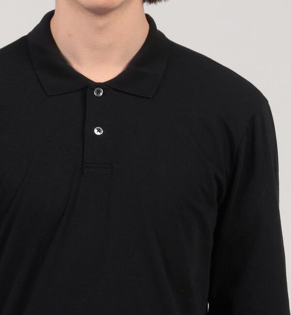 JAMES PERSE「ラックスロータス ロングスリーブポロシャツ MELJ3347」|ポロシャツ|