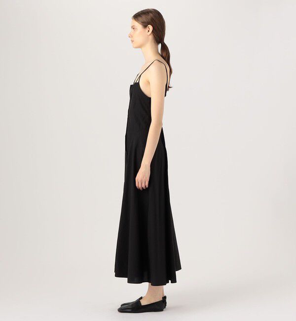 DES PRES「パラシュートナイロンワッシャー サーキュラーキャミソールワンピース」|ワンピース|