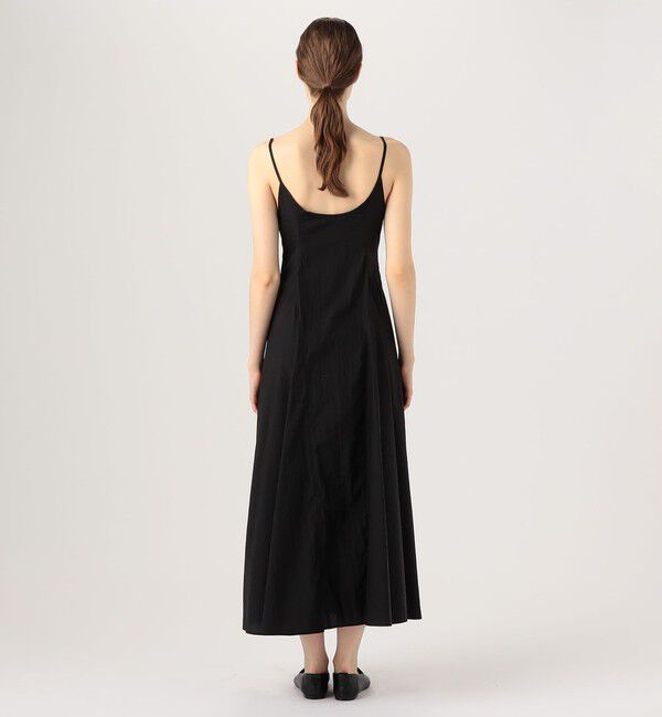 DES PRES「パラシュートナイロンワッシャー サーキュラーキャミソールワンピース」|ワンピース|