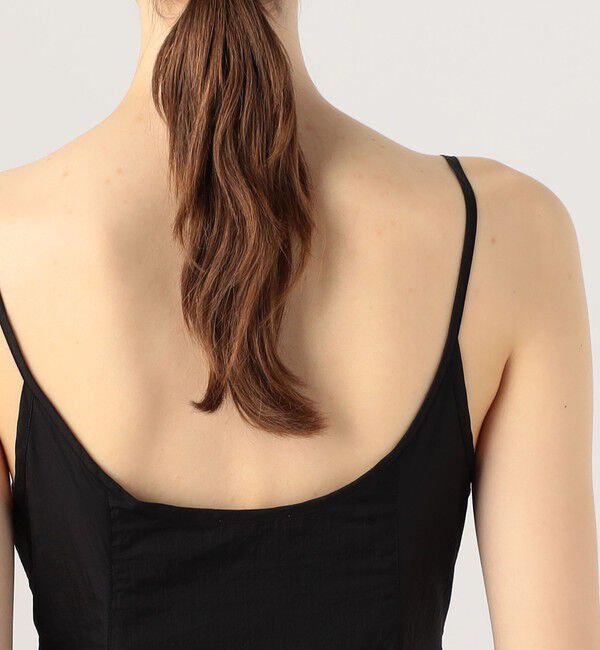 DES PRES「パラシュートナイロンワッシャー サーキュラーキャミソールワンピース」|ワンピース|