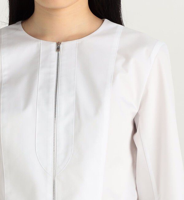 Edition「コンパクトツイル ジップシャツ」|シャツ・ブラウス|