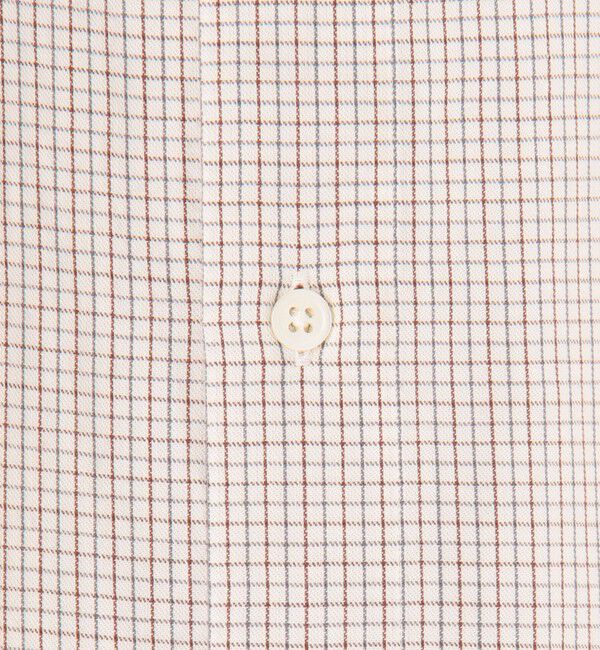 TOMORROWLAND MENS「コットンウールツイル ショートポインテッドワイドカラーシャツ」|シャツ・ブラウス|