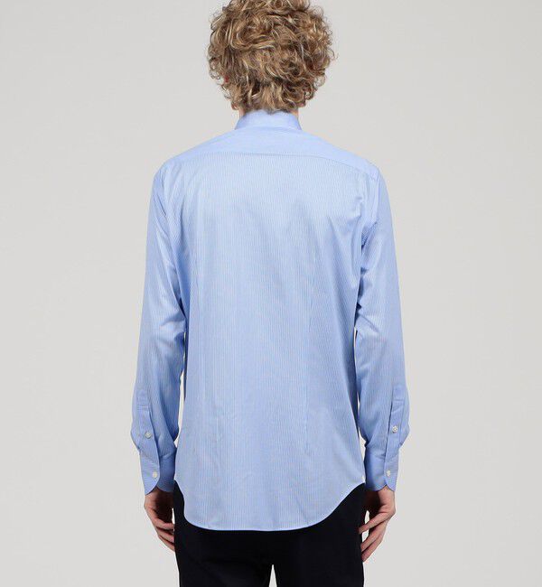 TOMORROWLAND MENS「36ゲージジャージ ループボタンダウンシャツ」|シャツ・ブラウス|