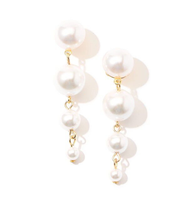 TOMORROWLAND GOODS「Kenneth Jay Lane Long Pearl ピアス」|ピアス|