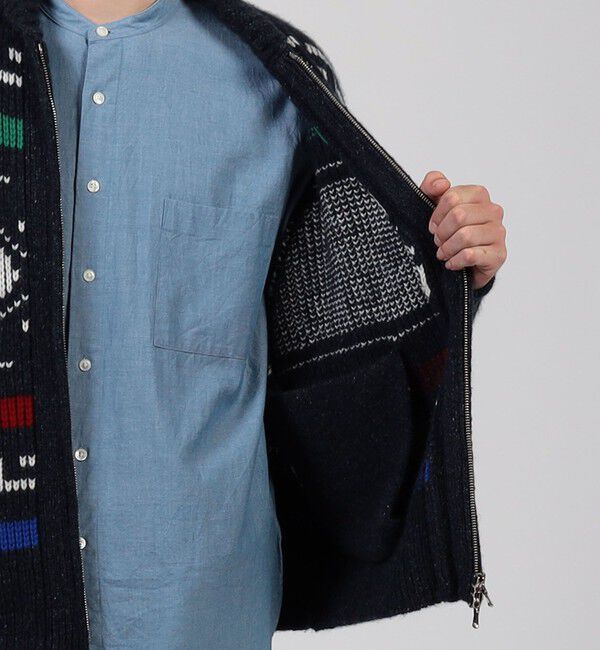 TOMORROWLAND MENS「【別注】PENDLETON カシミヤ ショールカラー カウチンニット」|ニット・セーター|