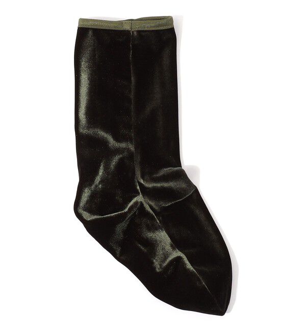 TOMORROWLAND GOODS「Simone Wild ANKLE SOCKS」|ソックス|57 カーキ