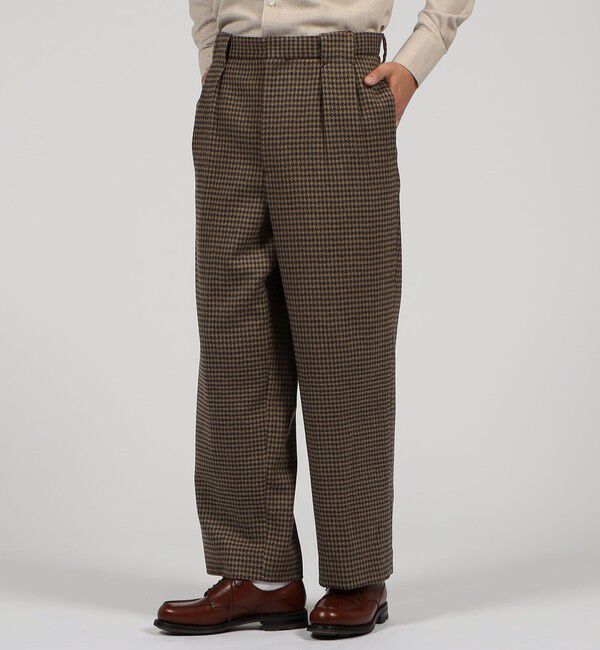 TOMORROWLAND MENS「ウール 2プリーツパンツ」|その他|