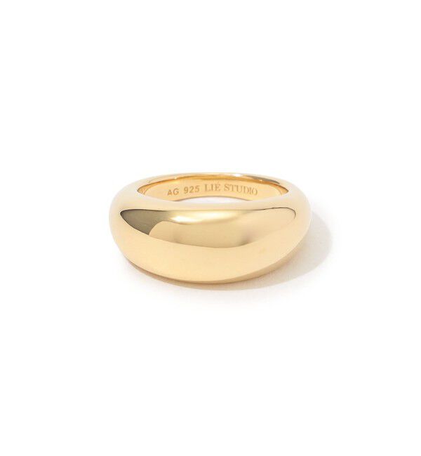 TOMORROWLAND GOODS「LIE STUDIO THE ANNA リング」|リング|91 ゴールド