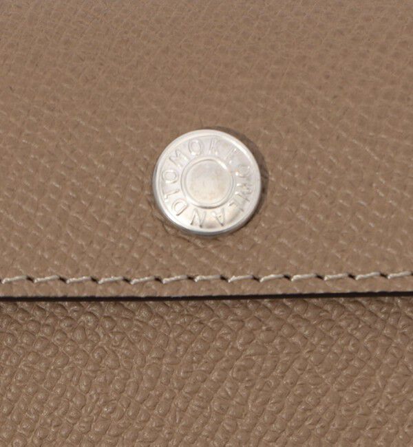 TOMORROWLAND GOODS「【別注】BROOKLYN MUSEUM シュリンクレザー ミニスナップウォレット」|財布|