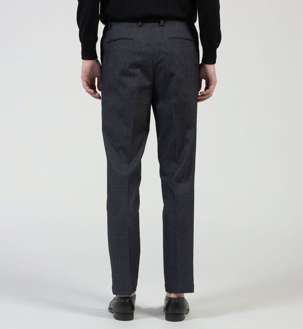 TOMORROWLAND MENS「コットンポリエステル モールスキン 1プリーツ イージースラックス」|スラックス|