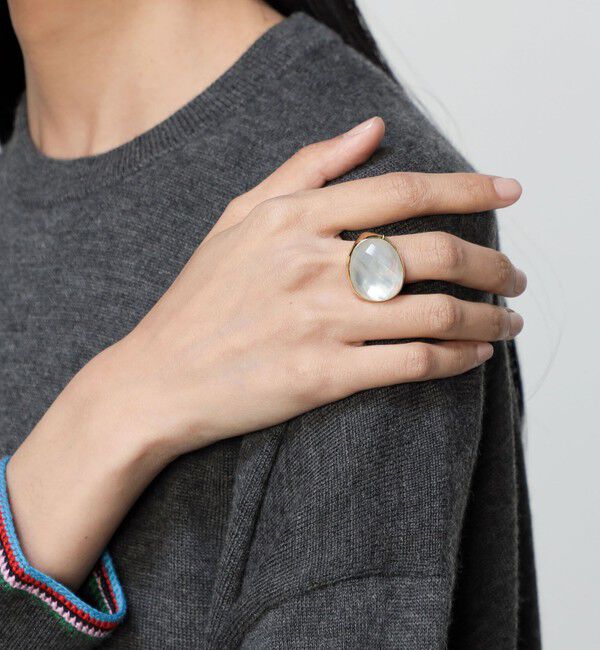 TOMORROWLAND GOODS「MARCIA MORAN Oval Ring」|リング|