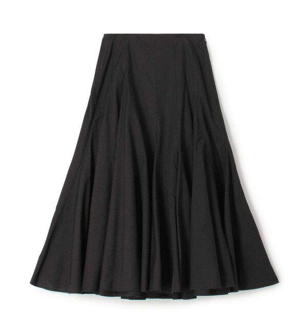 DES PRES「スビンコットンツイル ボリュームスカート」|スカート|19 ブラック