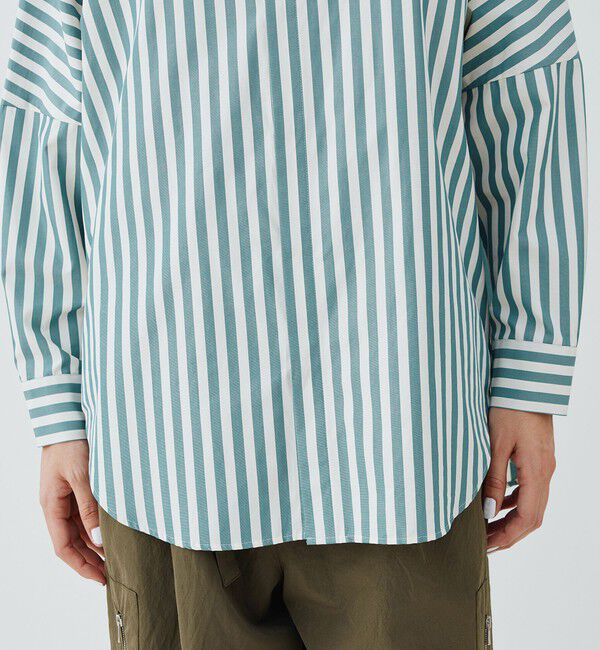 GALERIE VIE「 スムースポプリン レギュラーワイドシャツ」|シャツ・ブラウス|