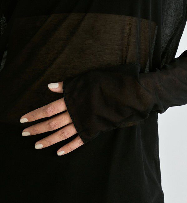 Edition「シアーフライス ロングスリーブトップス」|Tシャツ・カットソー|