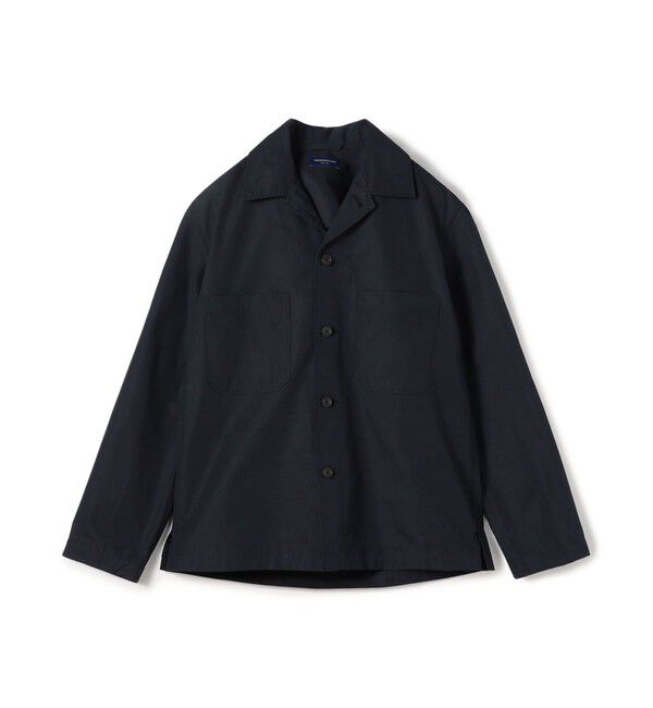 TOMORROWLAND MENS「スーピマコットン シャツブルゾン BORGHI」|ブルゾン・スタジャン|69 ネイビー