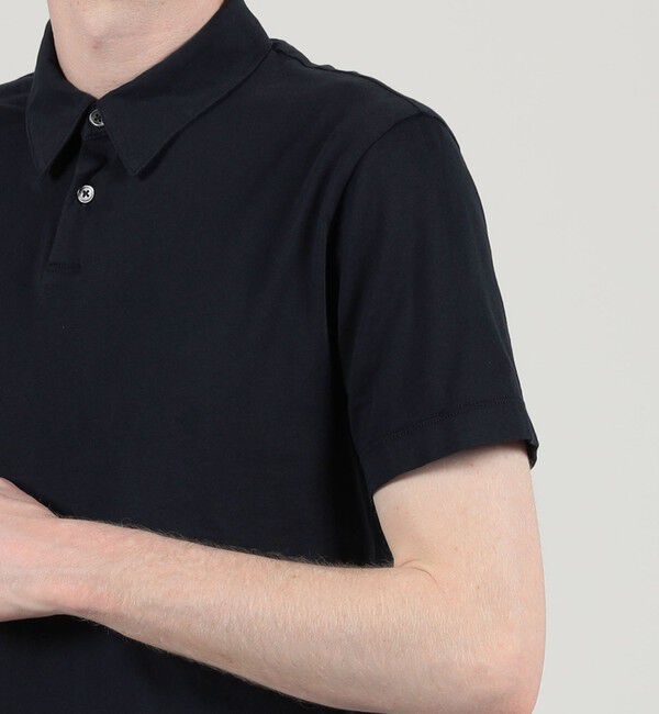 JAMES PERSE「コットンジャージー ポロシャツ MBEL3710」|ポロシャツ|