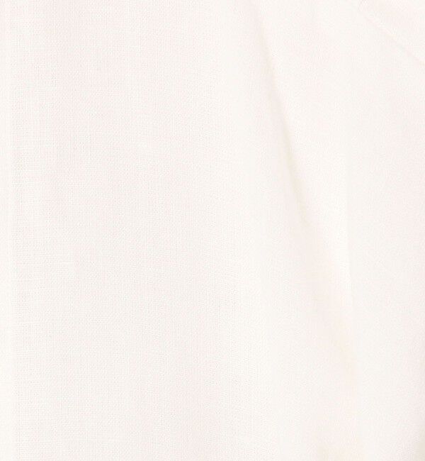 GALERIE VIE「リネンポプリン ウエストタックシャツワンピース」|ワンピース|