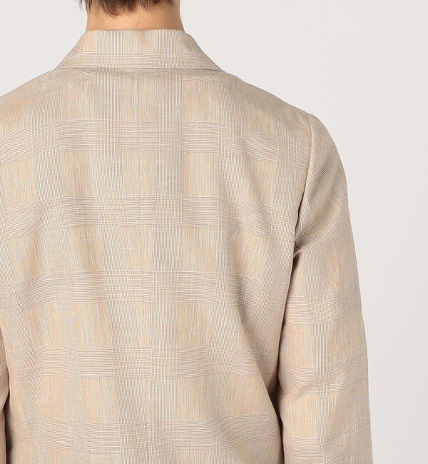 TOMORROWLAND collection「サマーグレンチェック ダブルブレストジャケット」|テーラードジャケット|