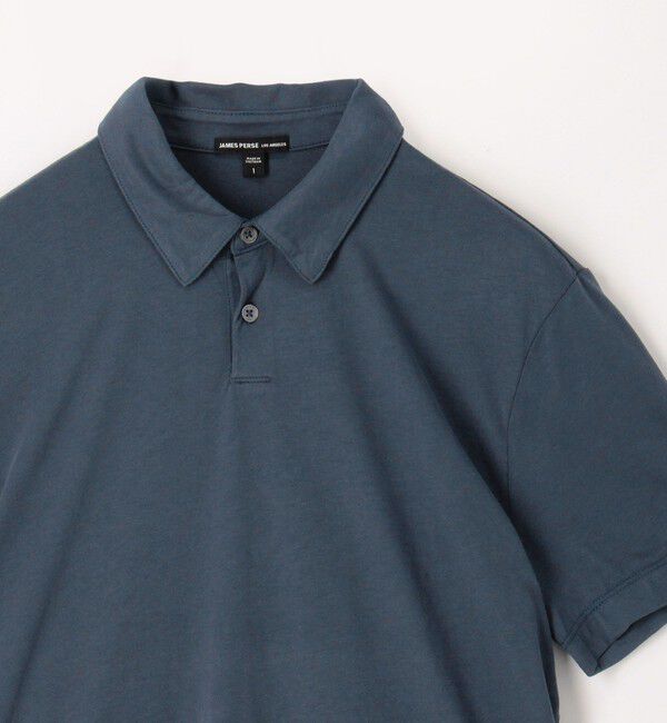 JAMES PERSE「コットンジャージー ポロシャツ MBEL3710」|ポロシャツ|