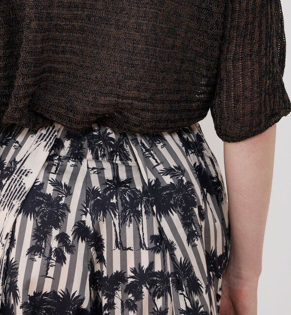 GALERIE VIE「コースタルフローラプリント アシンメトリーパンツ」|その他|