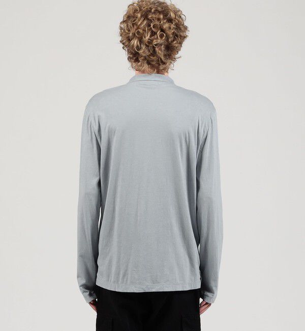JAMES PERSE「ラックスロータス ロングスリーブポロシャツ MELJ3347」|ポロシャツ|