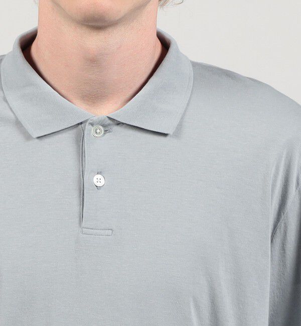 JAMES PERSE「ラックスロータス ロングスリーブポロシャツ MELJ3347」|ポロシャツ|