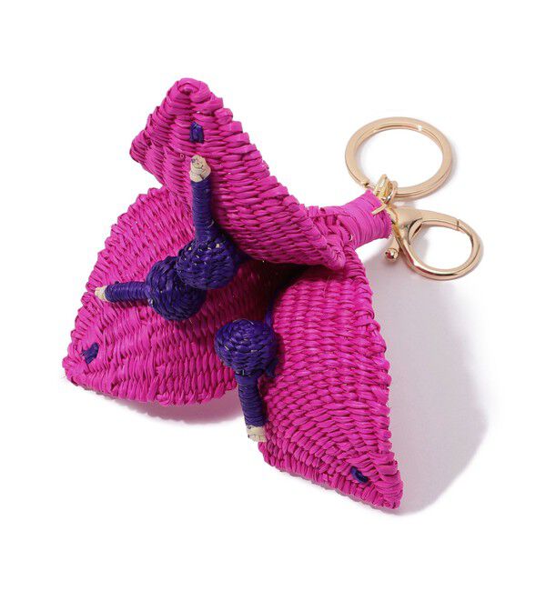 TOMORROWLAND GOODS「Mercedes Salazar Sevilla キーチェーン」|チャーム・キーホルダー|34 ピンク系