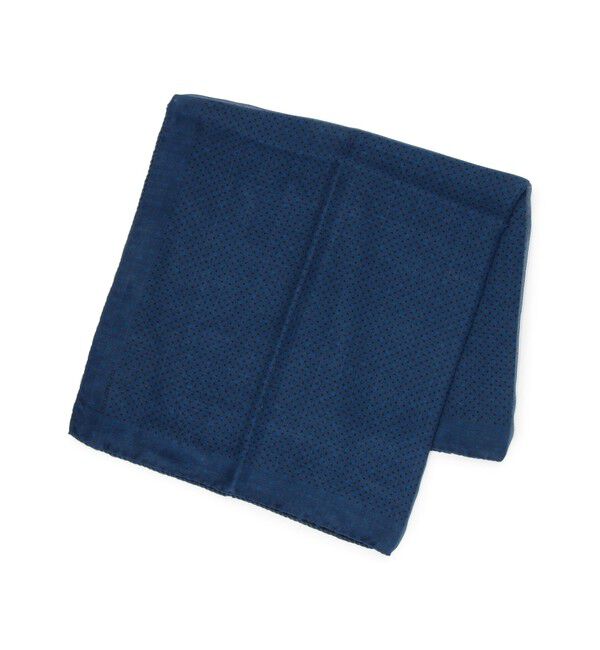 TOMORROWLAND GOODS「TOMORROWLAND ウール ドットプリントスカーフ」|バンダナ・スカーフ|