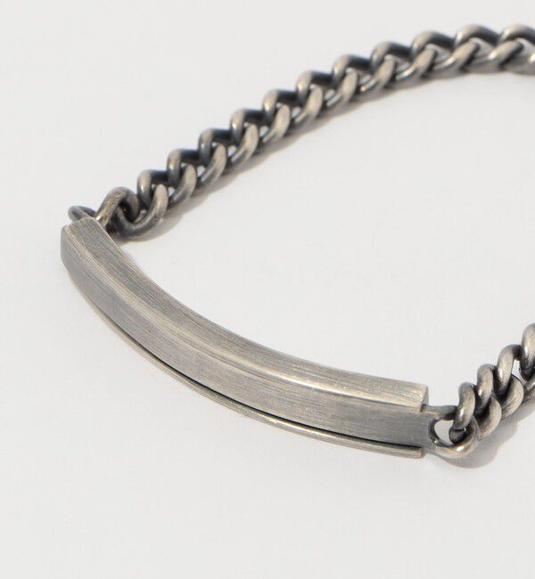 TOMORROWLAND GOODS「STUDEBAKER METALS CHANNEL BRACELET シルバーブレスレット」|ブレスレット・バングル|