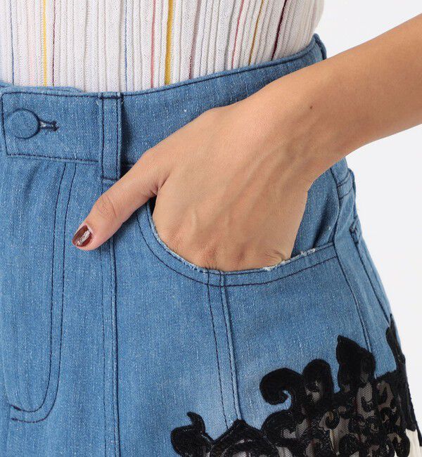 TOMORROWLAND BUYING WEAR「GABRIELA HEARST LEIGH SKIRT」|フレア|