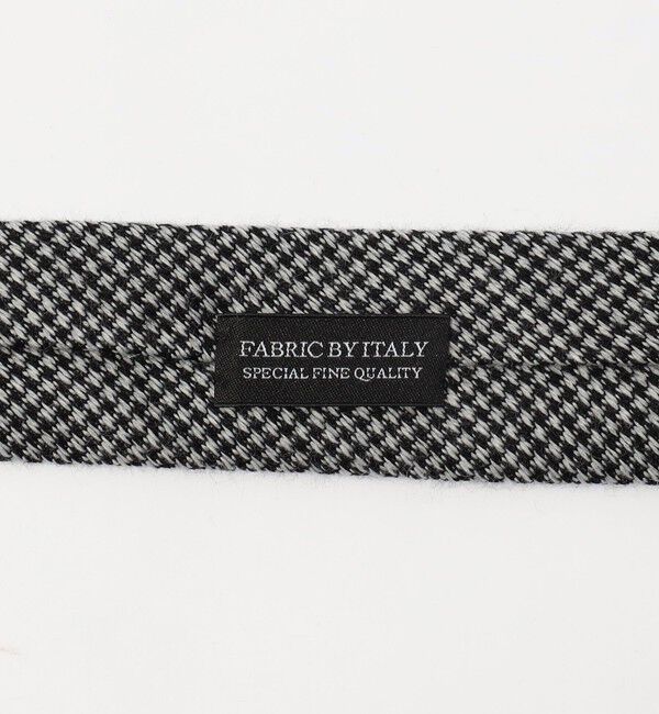 TOMORROWLAND GOODS「TOMORROWLAND ウールシルク ハウンドトゥース柄ネクタイ」|ネクタイ・蝶ネクタイ|