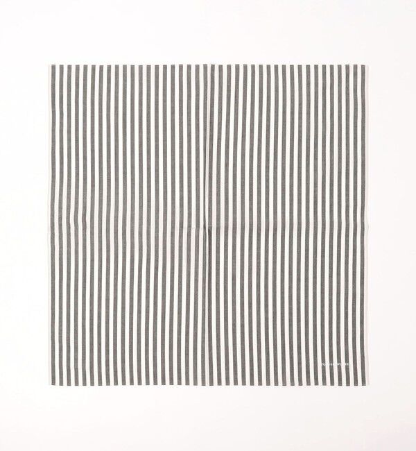 TOMORROWLAND GOODS「TOMORROWLAND コットンストライプハンカチ」|ハンカチ|