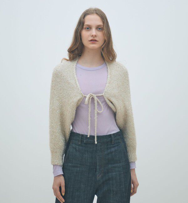 MACPHEE「ルレックスシェニール ボレロ」|ボレロ|