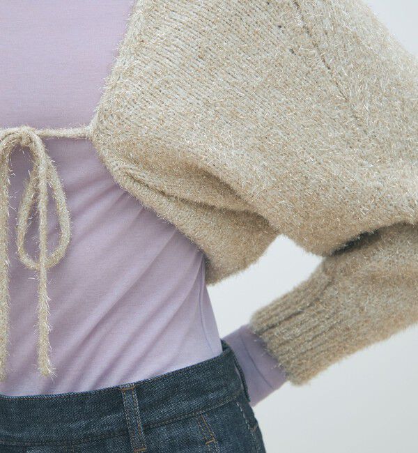 MACPHEE「ルレックスシェニール ボレロ」|ボレロ|