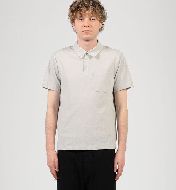 JAMES PERSE「コットンリネン ポロシャツ MCBJ3749」|ポロシャツ|
