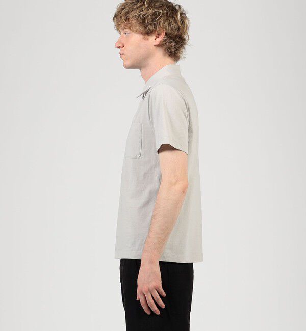 JAMES PERSE「コットンリネン ポロシャツ MCBJ3749」|ポロシャツ|