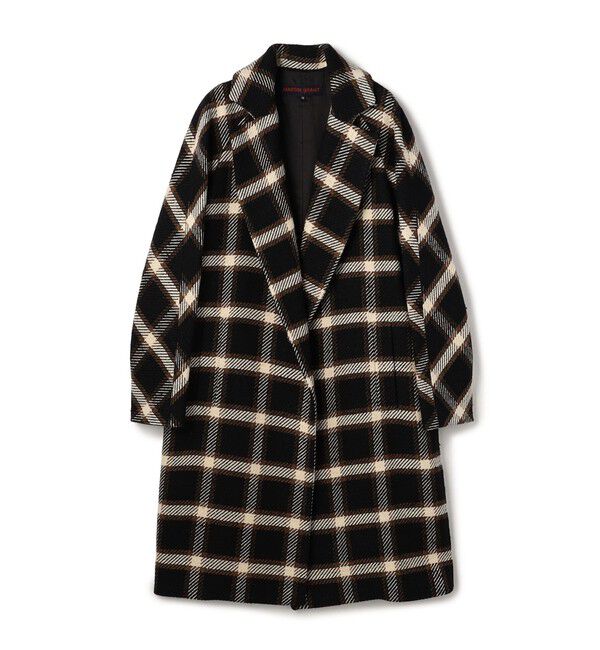 TOMORROWLAND BUYING WEAR「MARTIN GRANT DUBLE BRESTED コート」|チェスターコート|18 ブラック系