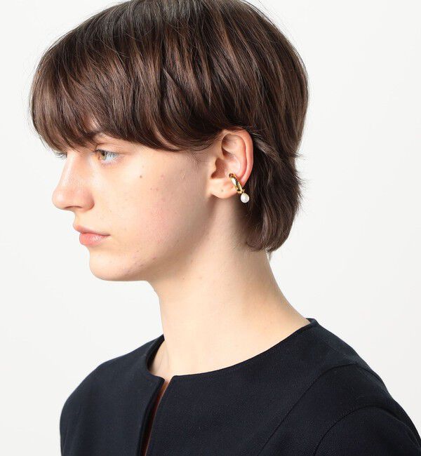 TOMORROWLAND GOODS「PLOW パール イヤーカフ」|イヤーカフ|