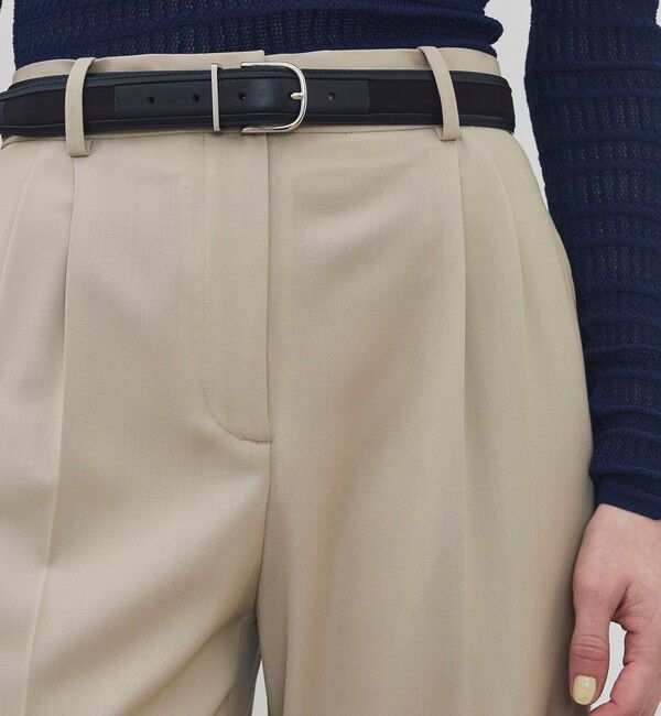 TOMORROWLAND GOODS「Maison Boinet レザーコンビ ベルト」|ベルト|