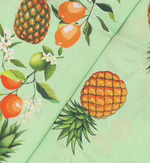 TOMORROWLAND GOODS「Atelier TOMORROWLAND FRUITS シルク ボウタイスカーフ」|バンダナ・スカーフ|