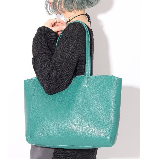  「【blancle/ ブランクレ】S.LETHER STANDARD TOTE Limited」|トートバッグ|グリーン