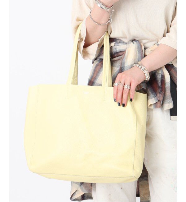  「【blancle/ ブランクレ】S.LETHER STANDARD TOTE Limited」|トートバッグ|イエロー