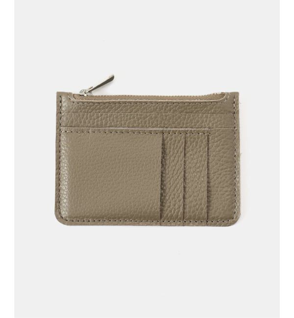  「【blancle/ ブランクレ】S.LEATHER Flagment case」|財布|グレー