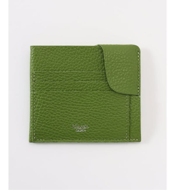  「【blancle/ ブランクレ】S.LETHER Smart wallet 別注」|財布|グリーン D
