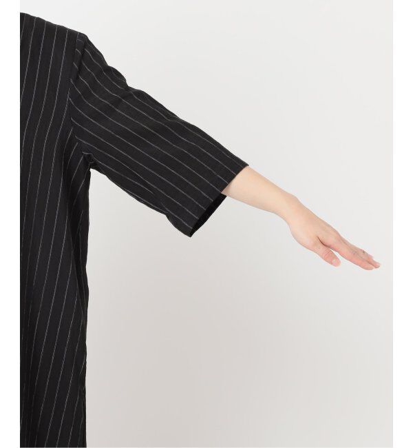  「LACE UP LINEN DRESS：ワンピース」|ワンピース|