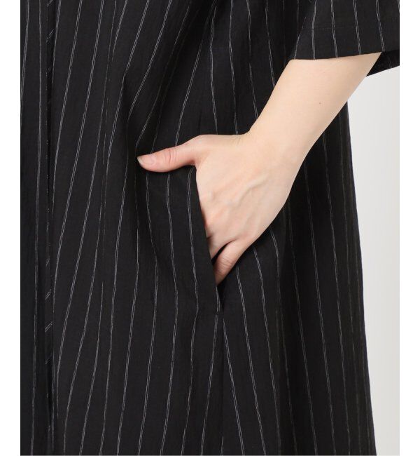  「LACE UP LINEN DRESS：ワンピース」|ワンピース|