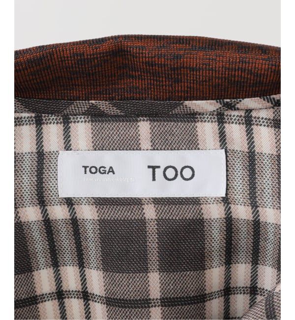  「TOGA TOO Inner print S/S shirt TZ252-FJ954：シャツ」|シャツ・ブラウス|