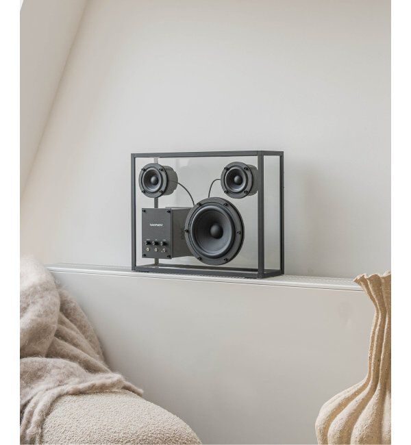 journal standard Furniture「★【TRANSPARENT/トランスペアレント】TRANSPARENT SPEAKER  BK スピーカー」|電化製品|ブラック
