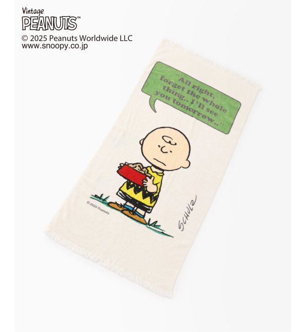 journal standard Furniture「【PEANUTS&times;JOURNAL STANDARD FURNITURE】BATH TOWEL　バスタオル」|タオル|