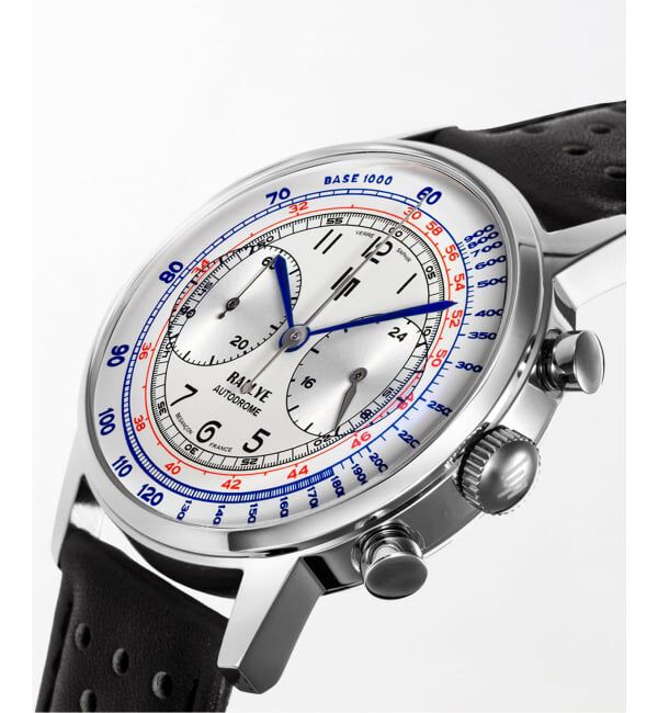 HIROB「LIP RALLYE 40MM MECA QUARTZ CHRONOGRAPH 671828」|腕時計|